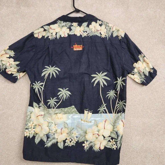 Winnie Fashion Hawaii Cotton Hawaiian Button Down XL - Picture 4 of 5